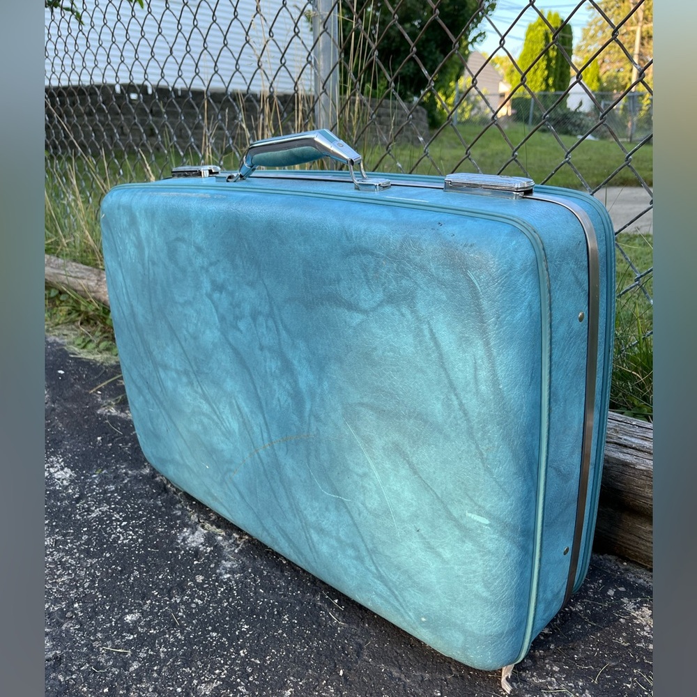 Vintage MCM American Tourister Hard Shell Luggage